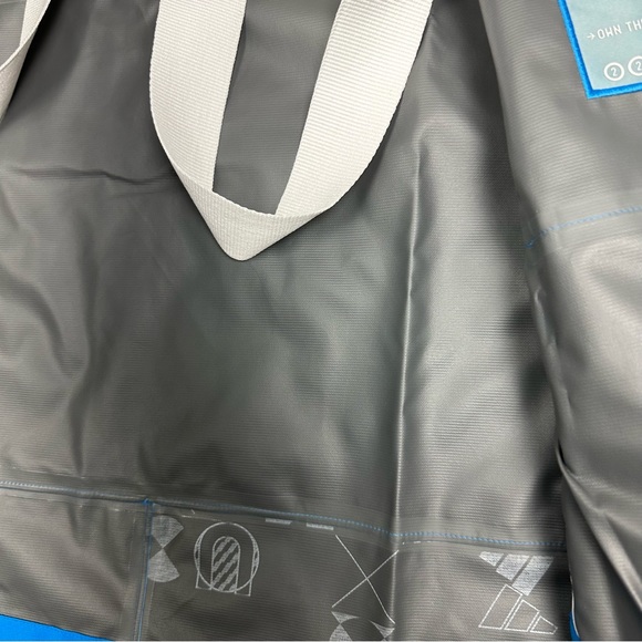 Adidas Terrex CT My Shelter Rain Ready Color Block Mens Jacket Blue Sz M H65694 - Picture 15 of 16